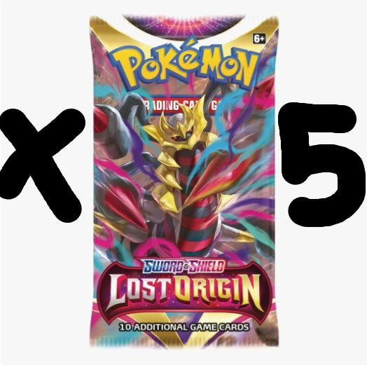 Lost Origin Booster Packs X5 (Loose Packs Sealed)