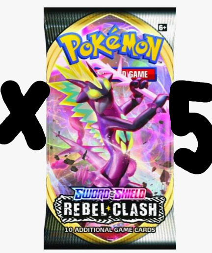 Rebel Clash Booster Packs X5 (Loose Packs Sealed)