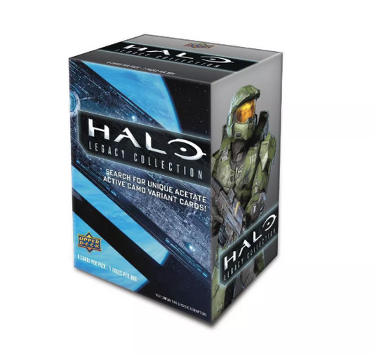 Upper Deck Halo Legacy Collection Trading Card Blaster Box
