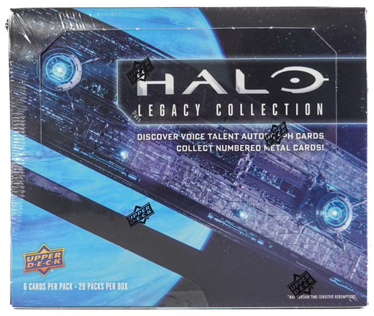 Halo: Legacy Collection Trading Cards Hobby Box
